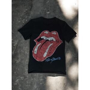 Rolling Stones Black 89' Tee